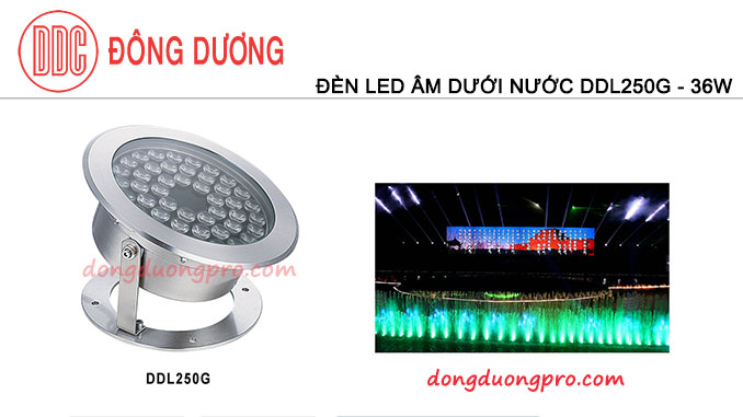 Đèn LED âm trong nước DDL - 250G