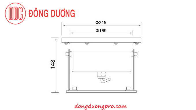 Bản vẽ kỹ thuật Led âm dưới nước