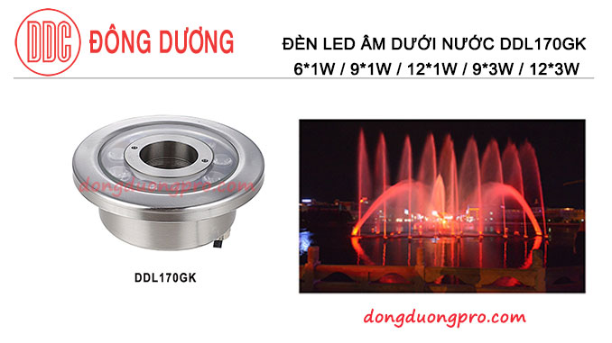 Đèn led dưới nước 12w DDL170GK