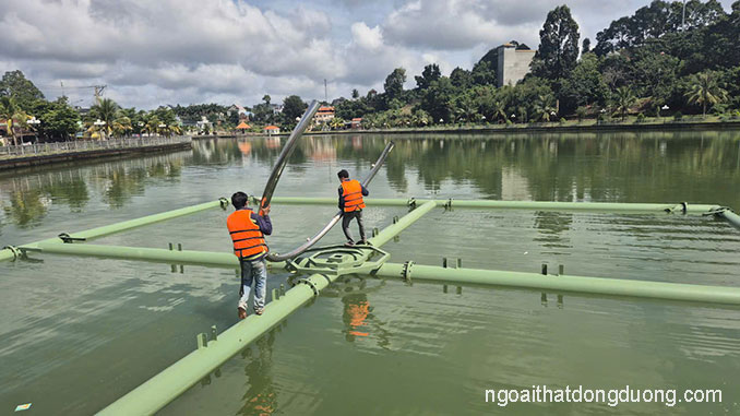 Hệ thống đài phun nước phao nổi chất lượng cao