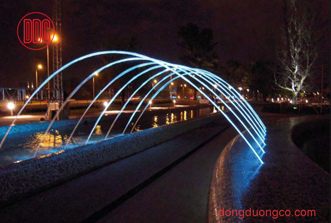 Vòi phun nước điều khiển DMX