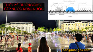 Thiết kế đường ống nước đài phun nước