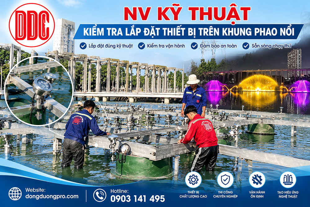Công ty thi công nhạc nước Công viên 29/3 Đà Nẵng